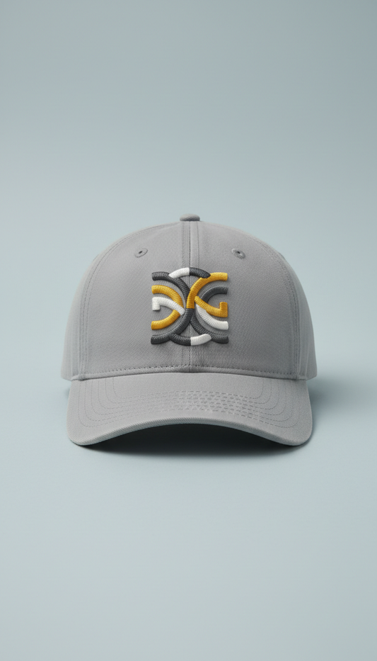 Casquette logo brodé contrasté